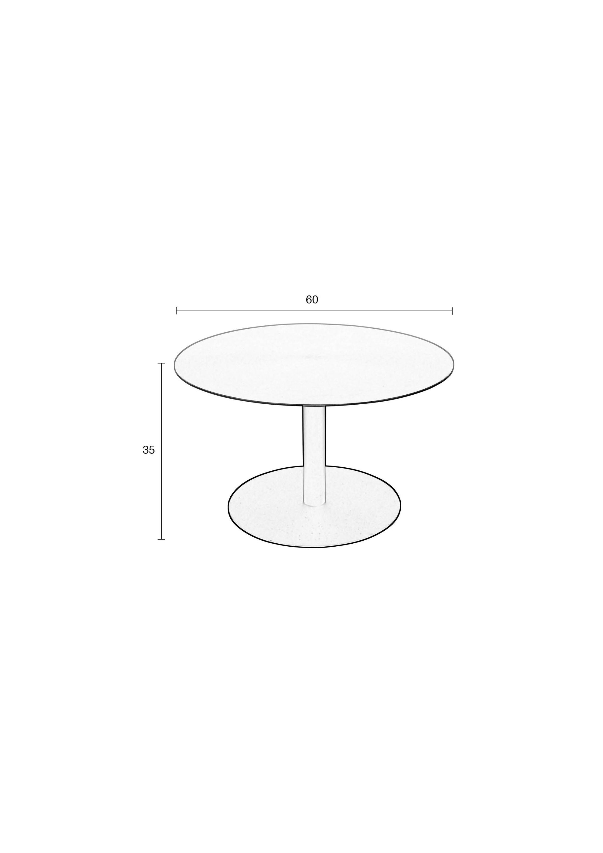 Zuiver Snow Brushed Satin Coffee Table